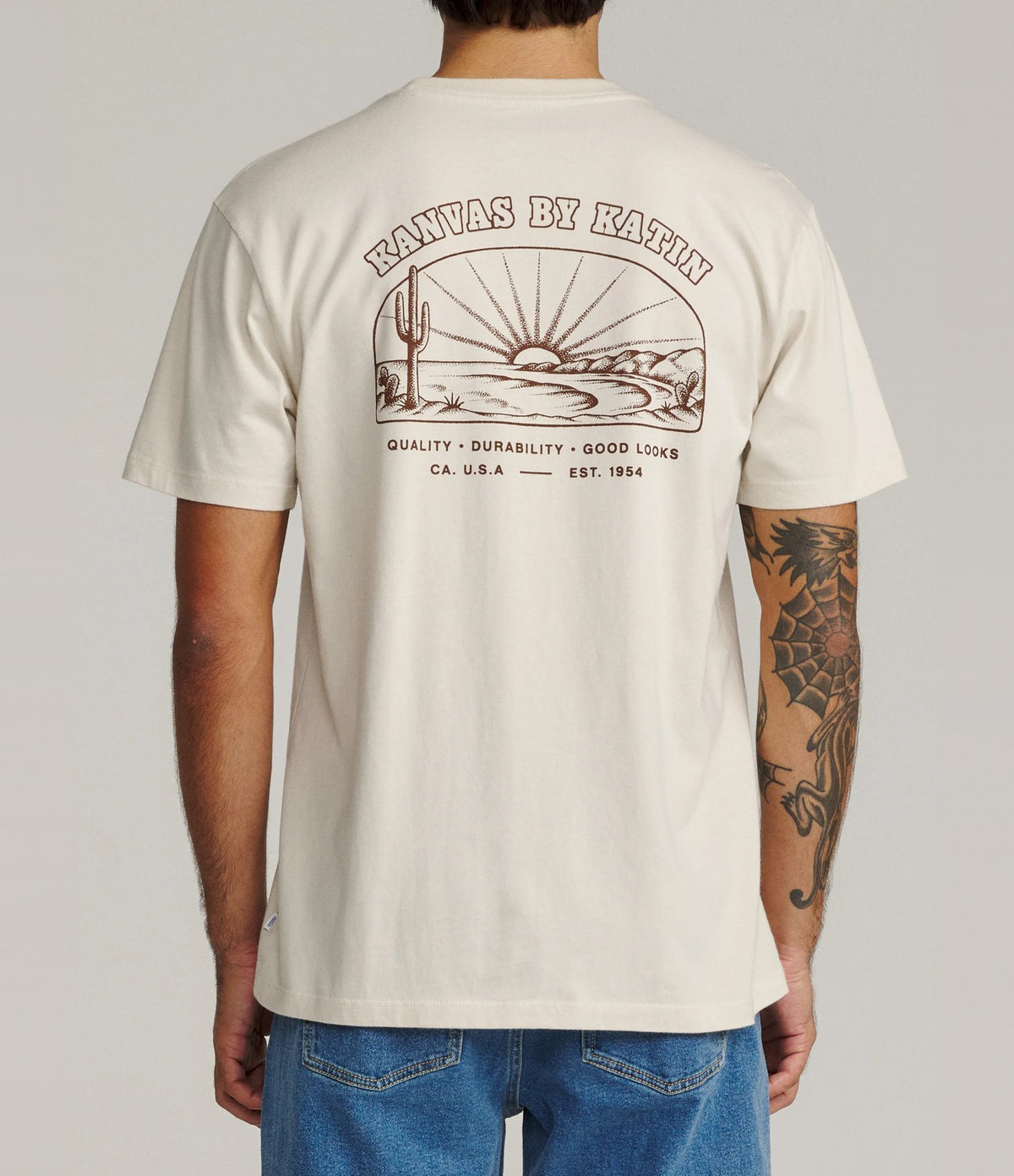 Katin Clint Tee Vintage White