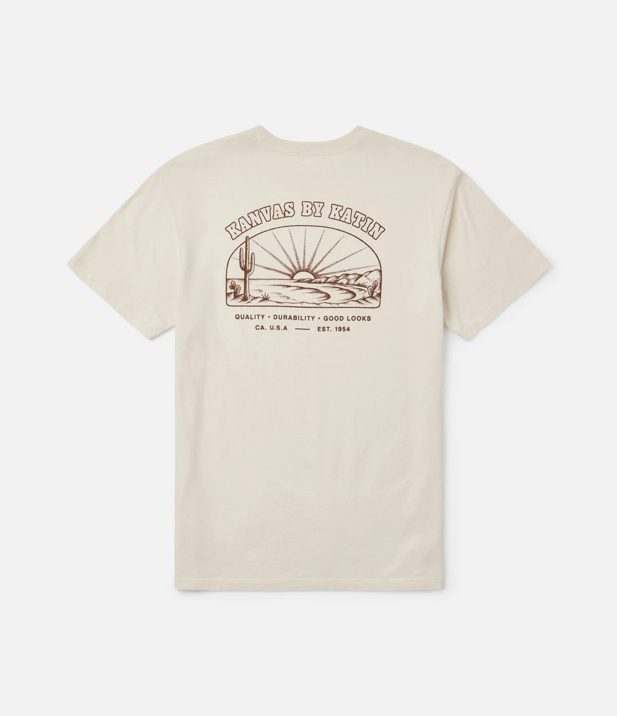 Katin Clint Tee Vintage White