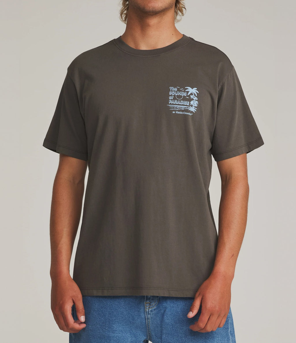 Katin Sonics Tee Lead Vintage Wash