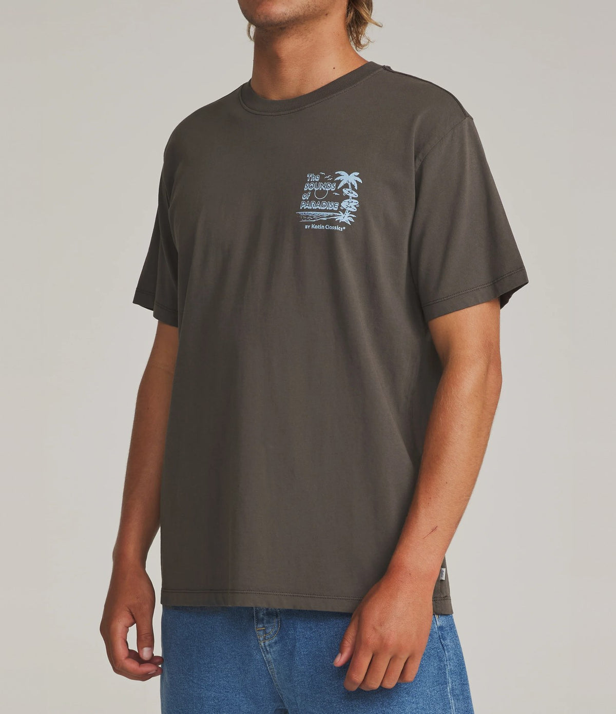 Katin Sonics Tee Lead Vintage Wash