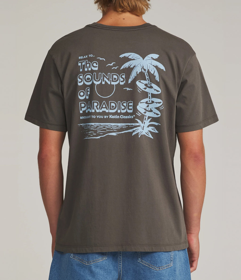 Katin Sonics Tee Lead Vintage Wash