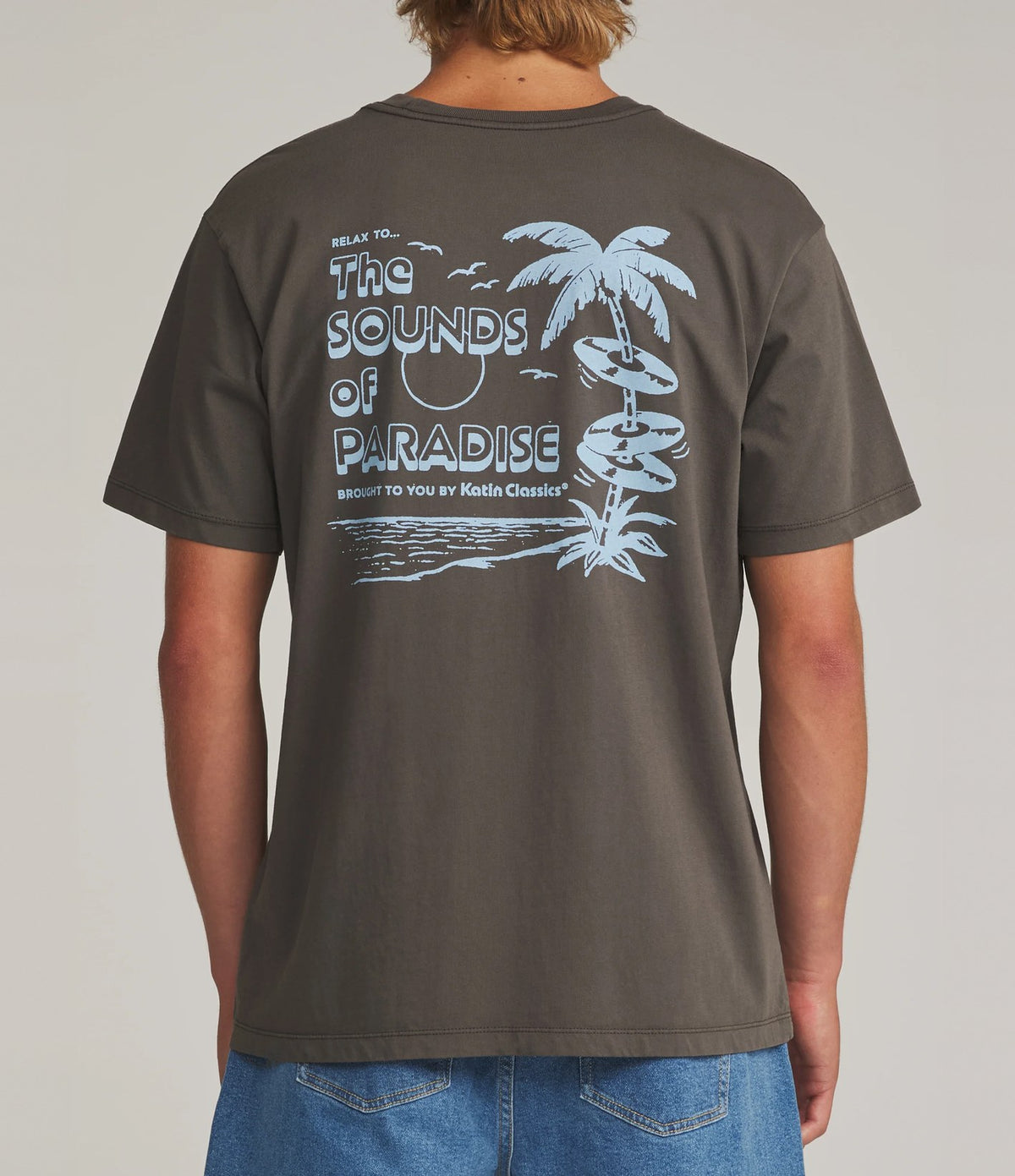 Katin Sonics Tee Lead Vintage Wash