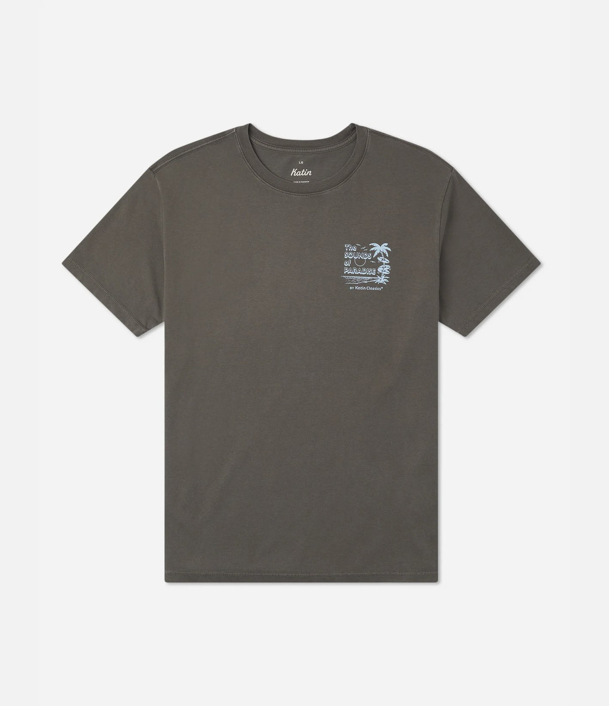 Katin Sonics Tee Lead Vintage Wash