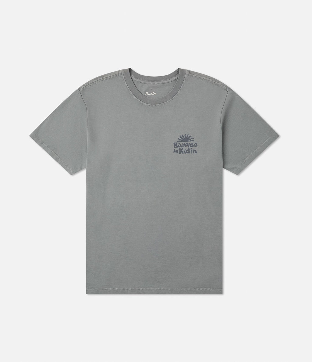 Katin Topanga Tee Graphite Vintage Wash