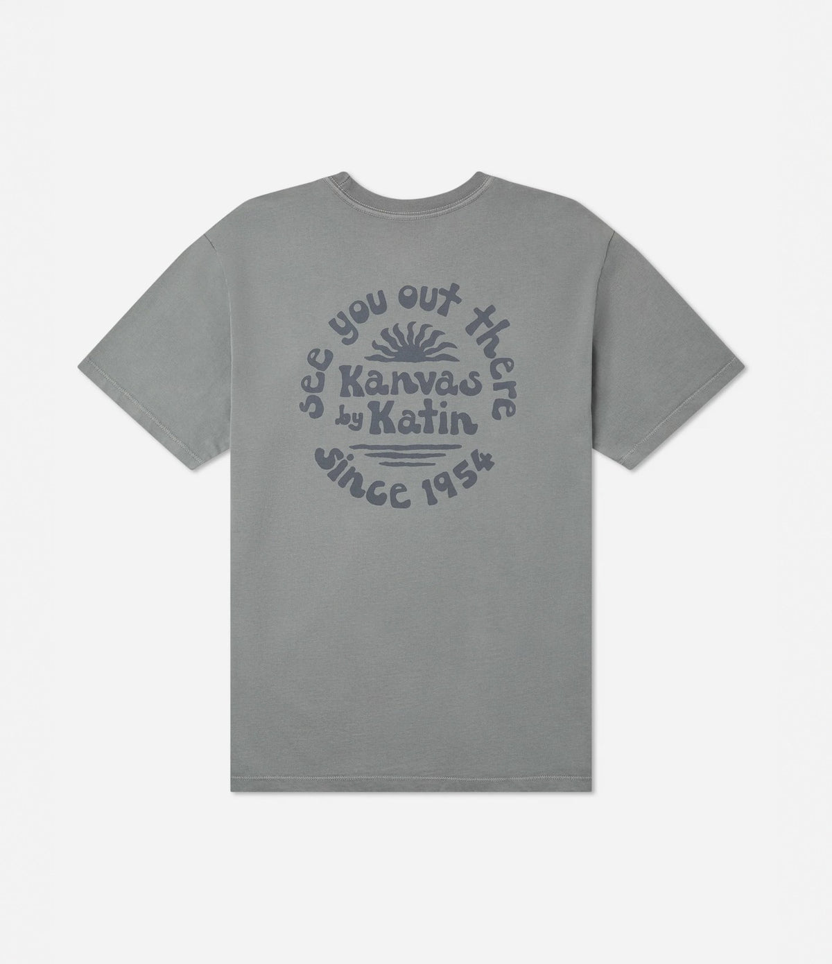 Katin Topanga Tee Graphite Vintage Wash