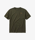 Knowledge Back Print T-shirt Forest Night