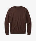 Knowledge Merino Crew Neck Sweater Chocolate Torte