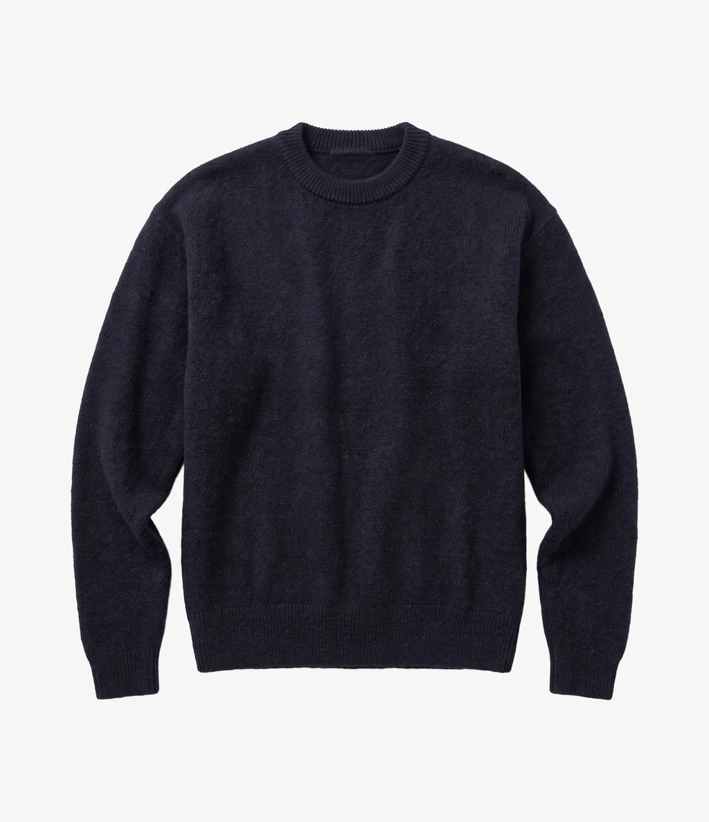 Knowledge Soufflé Yarn Sweater Night Sky