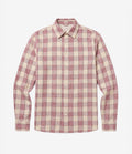Knowledge Loose Check Shirt Rose