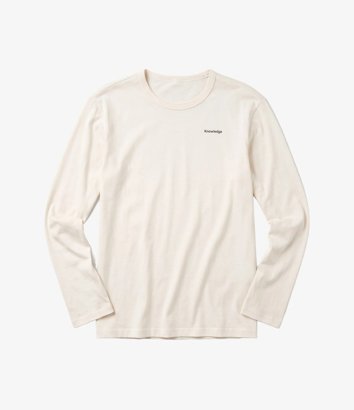 Knowledge Badge Long Sleeve Egret