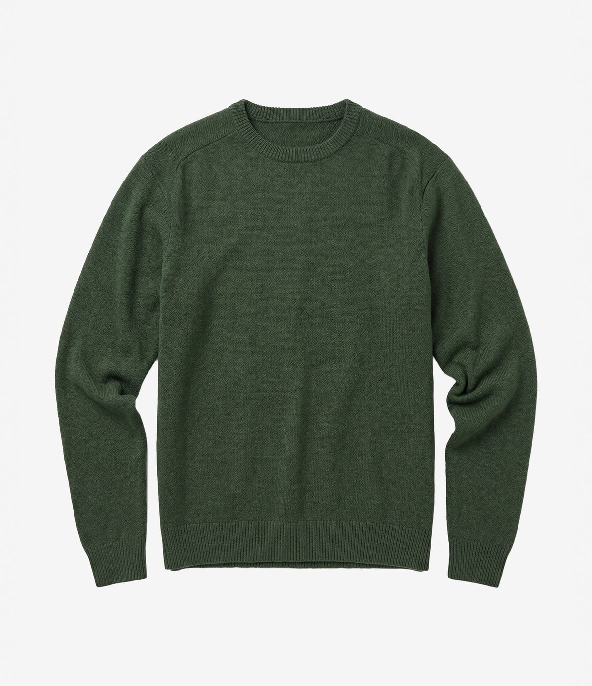 Knowledge Basic O-neck Knit Forest Night