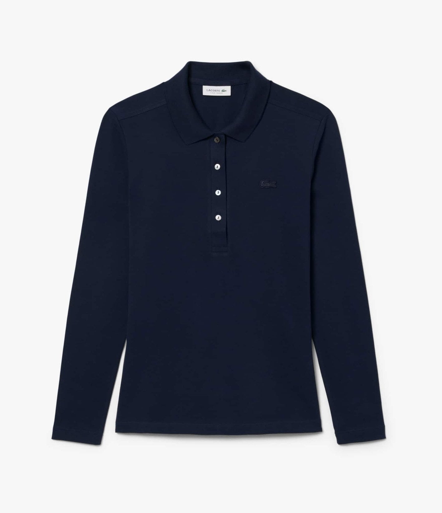 Lacoste Vestido Polo Plisado Marine