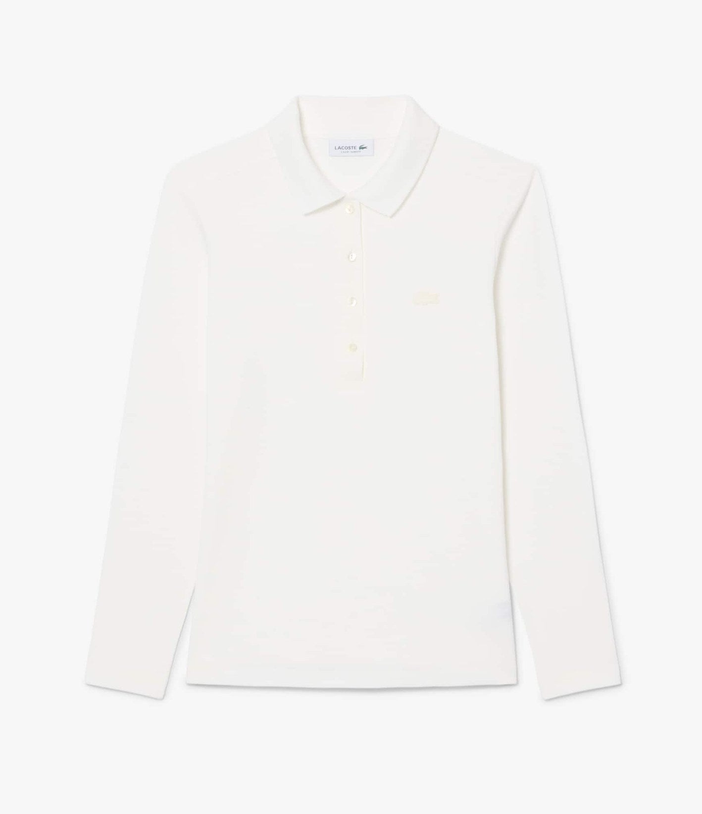 Lacoste Polo Manga Larga Farine
