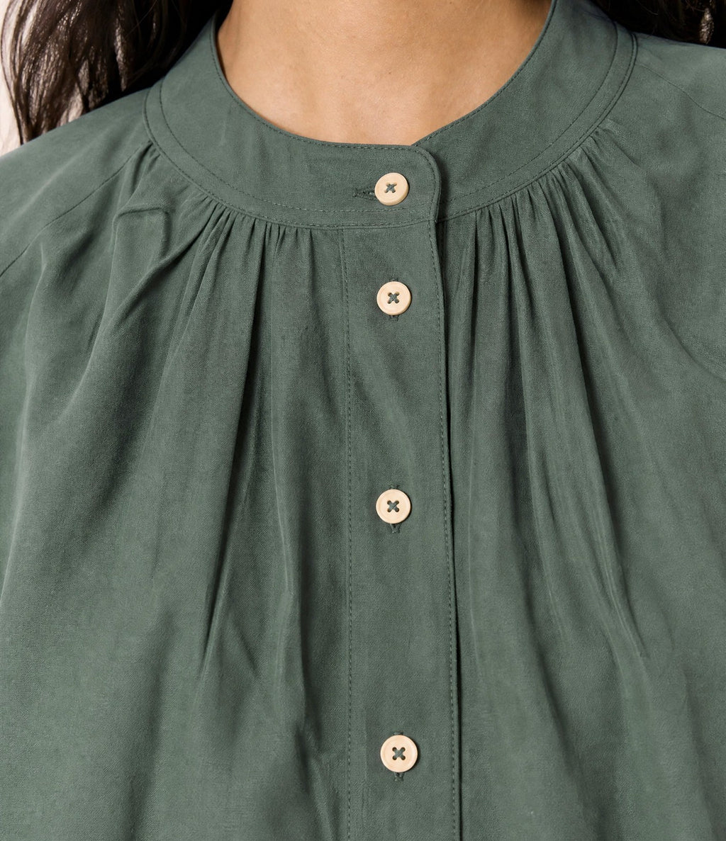 Leon & Harper Cirus Plain Green