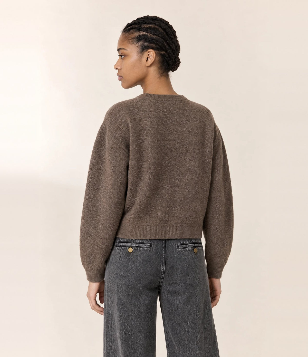 Leon & Harper Madrid Plain Brown