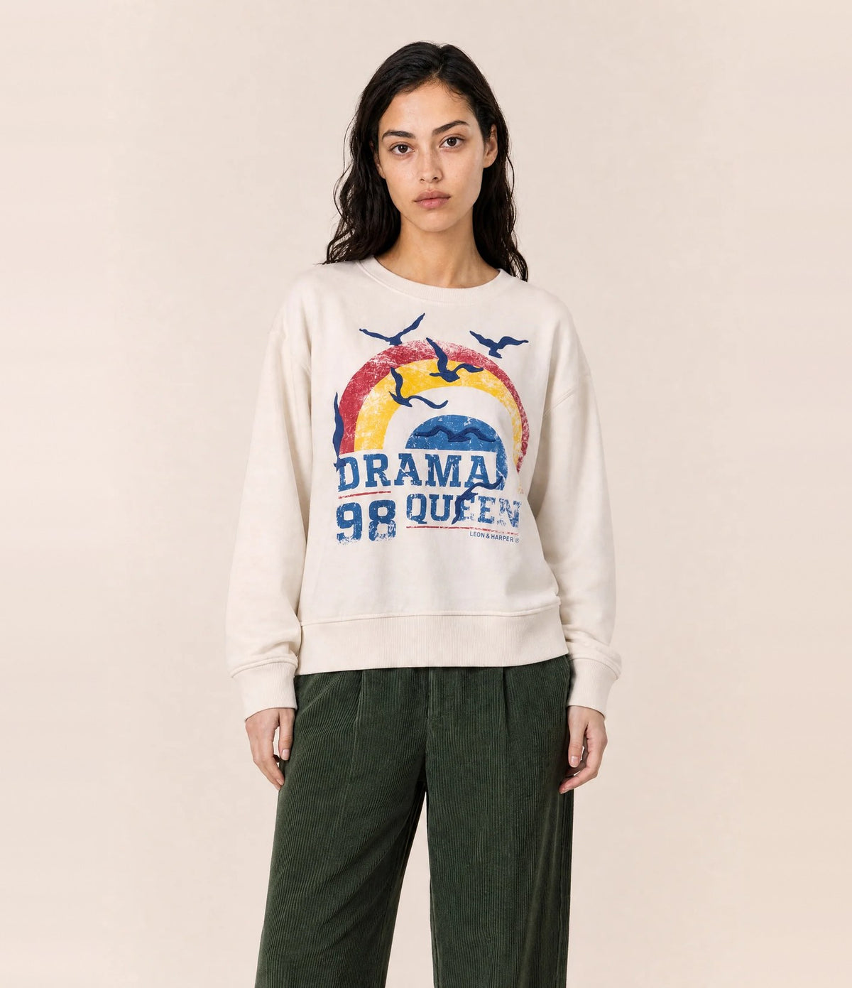 Leon & Harper Sorbet Queen Off White