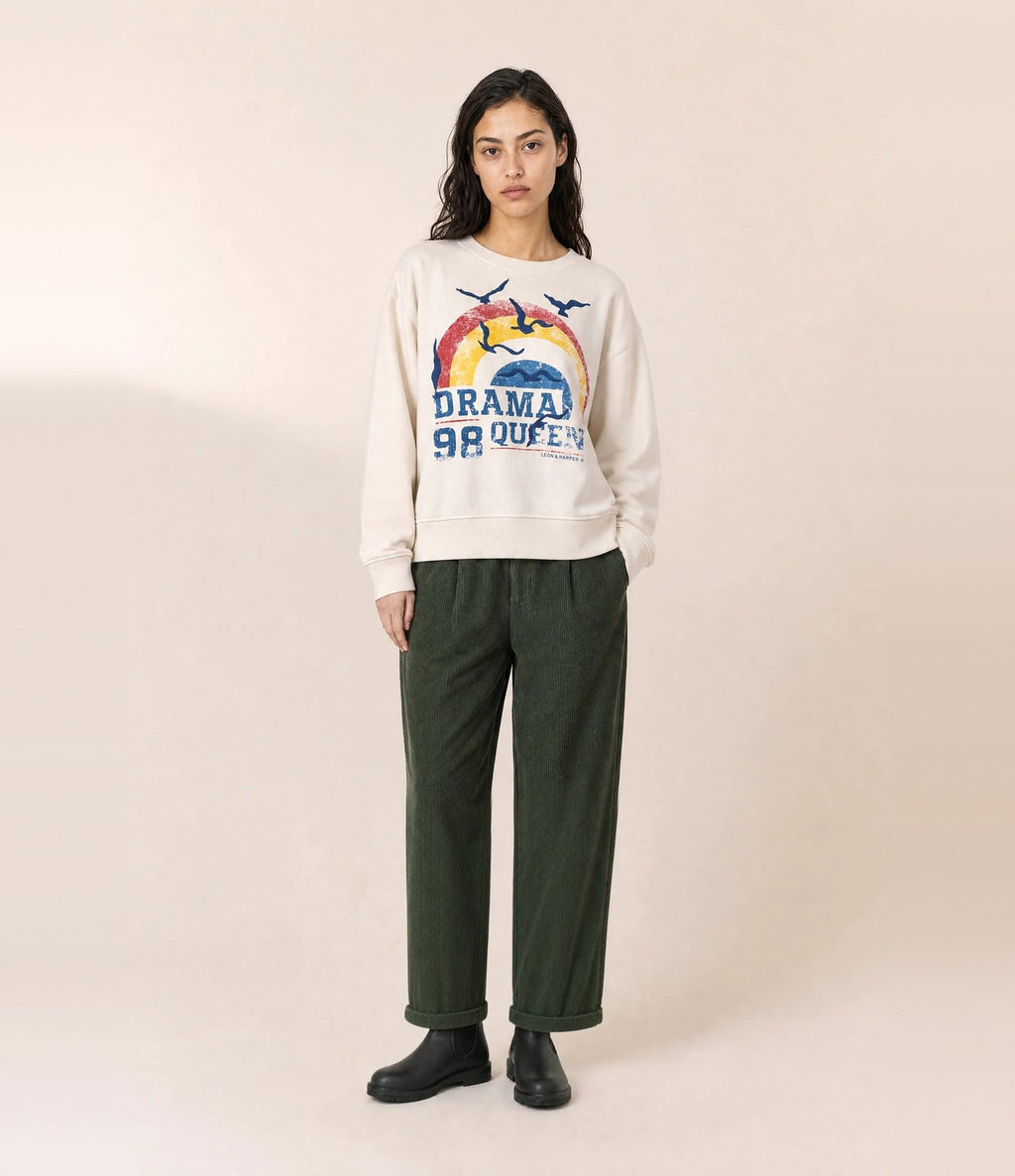 Leon & Harper Sorbet Queen Off White