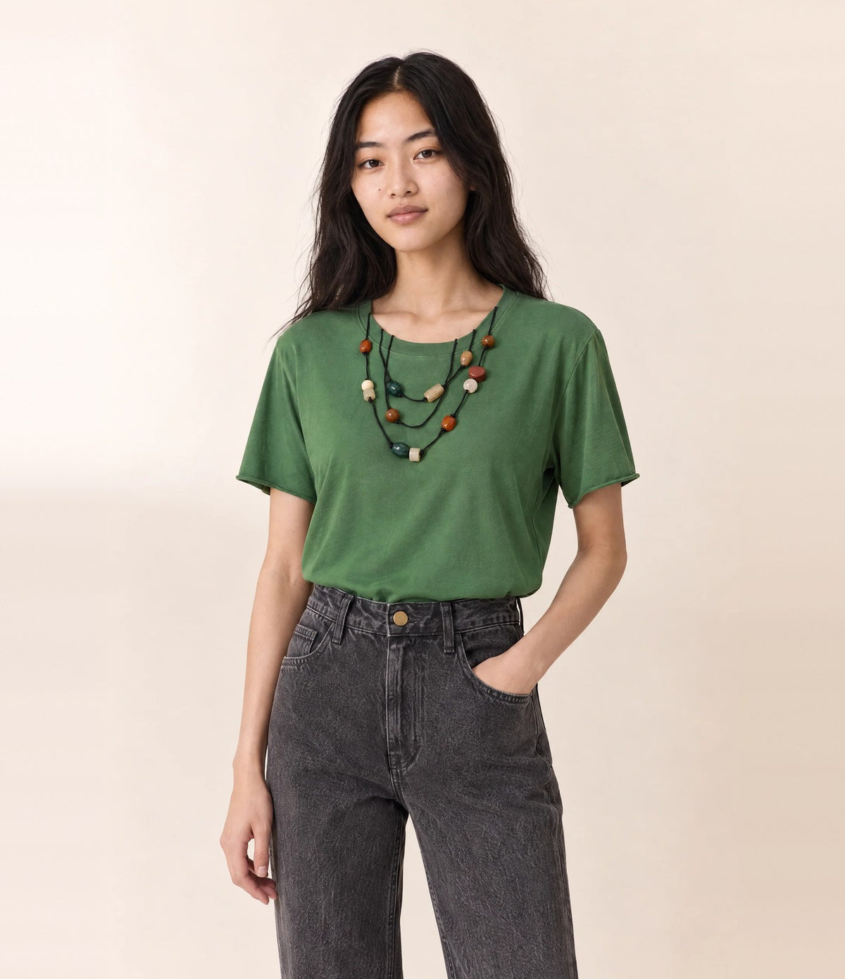 Leon & Harper Toro Stones Green