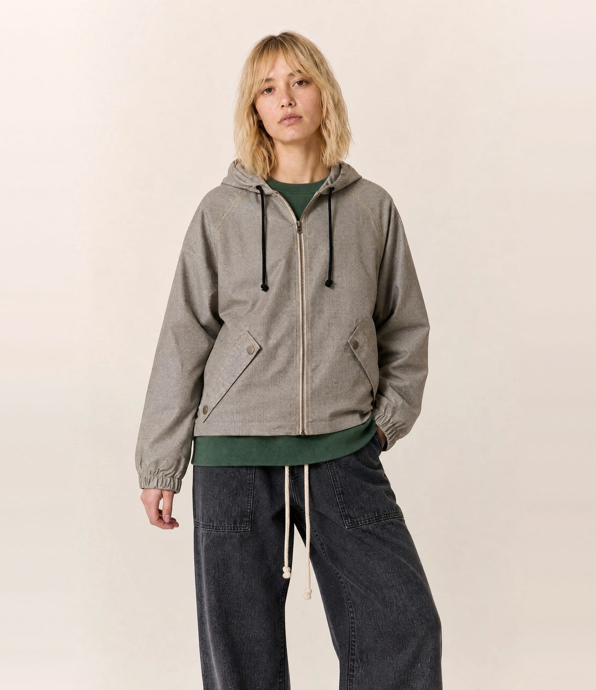 Leon & Harper Vogel Check Beige