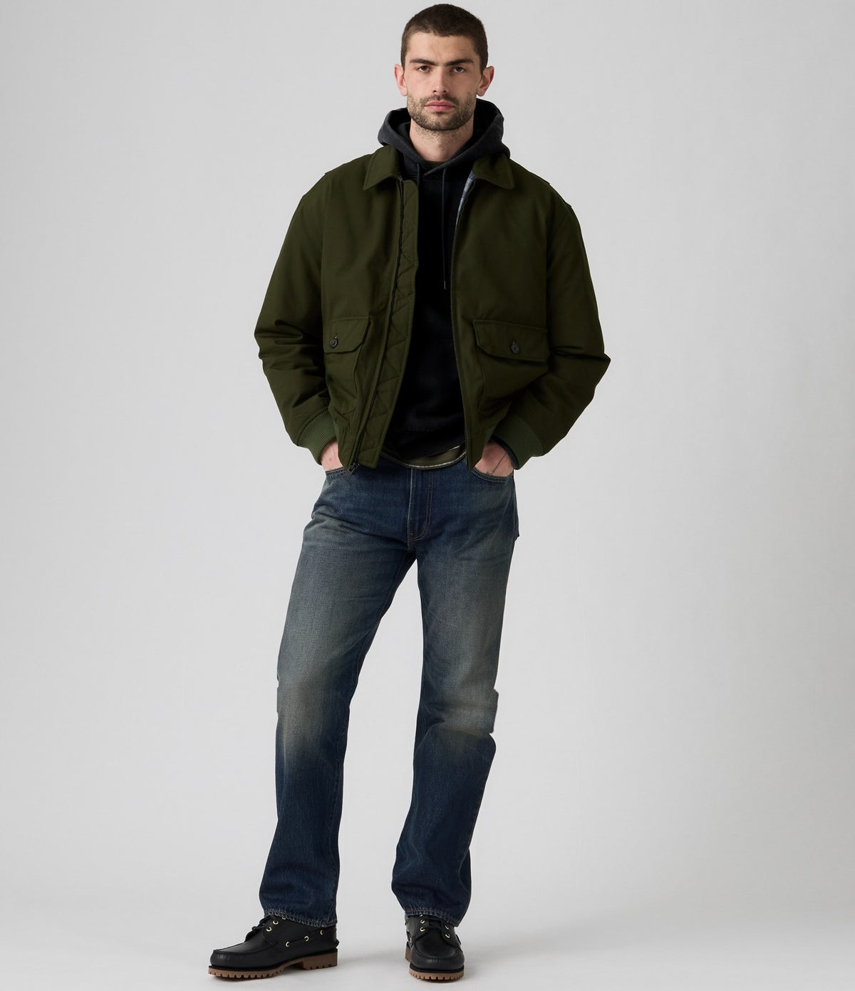 Levi's 555 Relaxed Straight Dark Blue