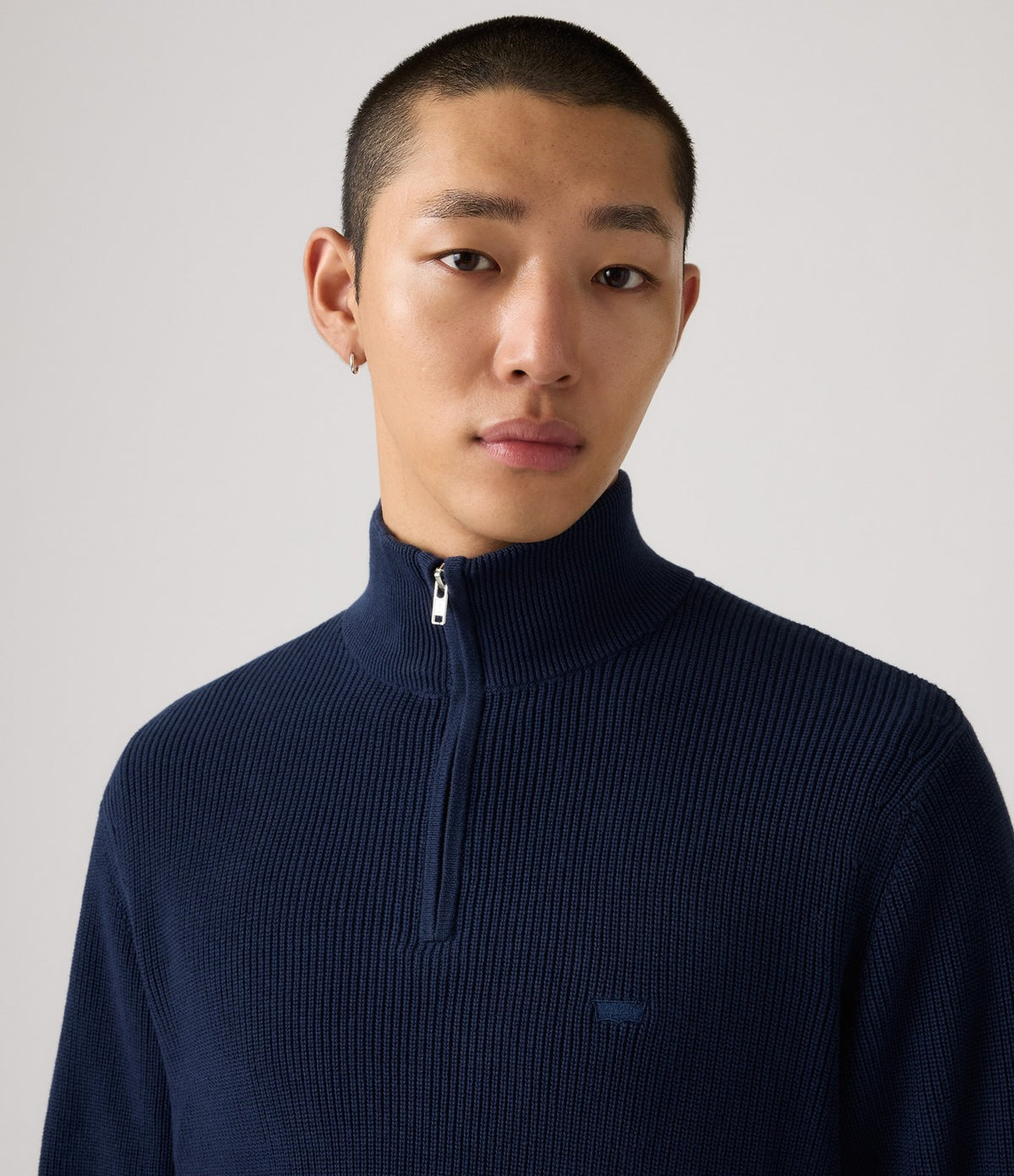 Levi's Lightweight HM Quarter Zip Blue