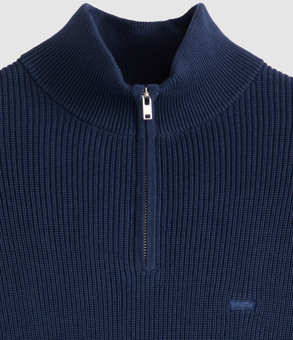 Levi's Lightweight HM Quarter Zip Blue