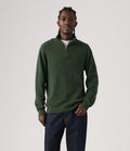 Levi's Lightweight HM Quarter Zip Green