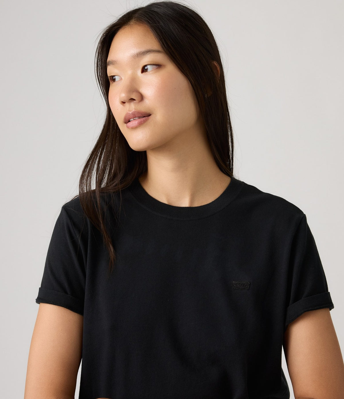 Levi's Perfect Tee Negro - vista 4