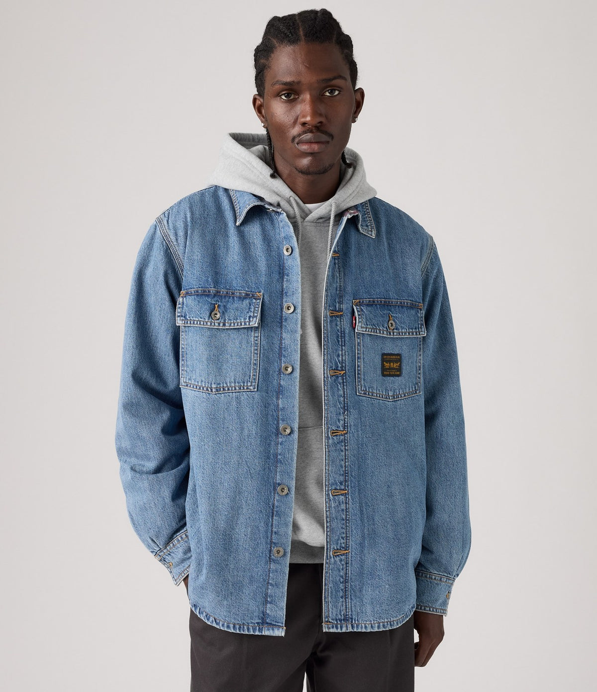 Levi's Mission Overshirt Blue