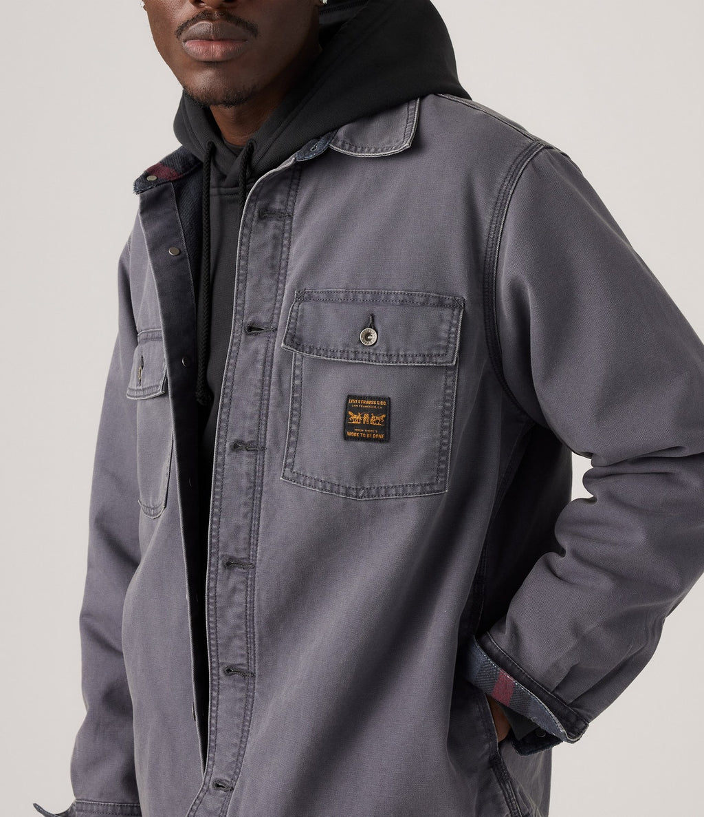 Levi's Mission Overshirt Grey