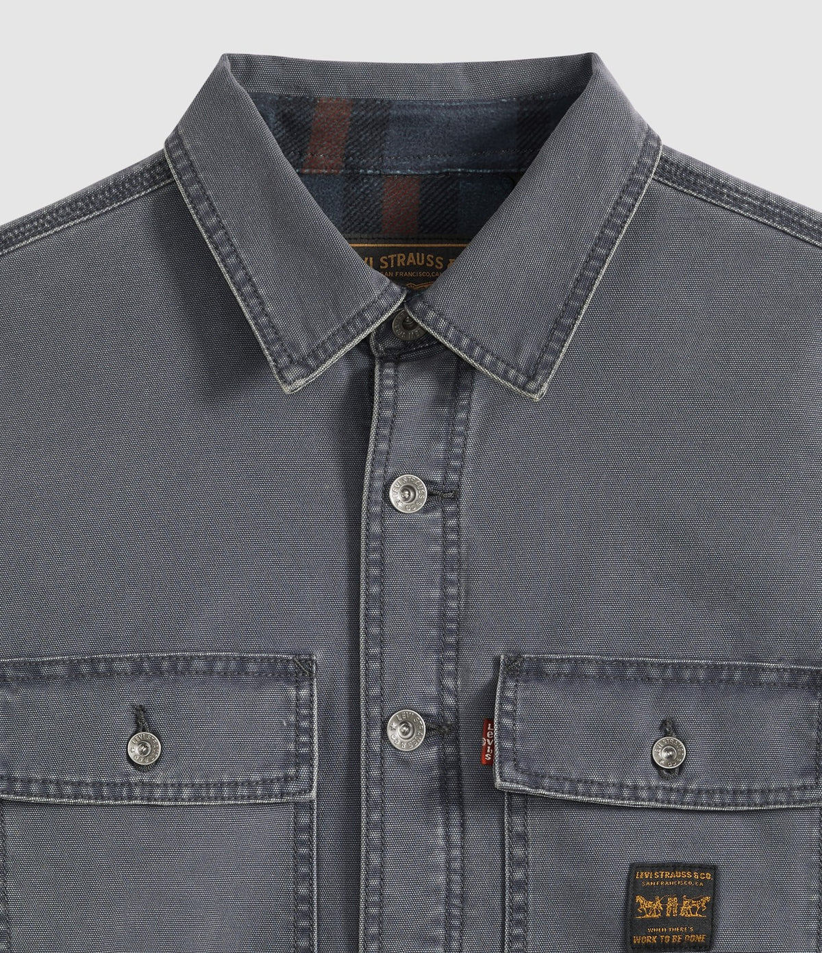 Levi's Mission Overshirt Grey