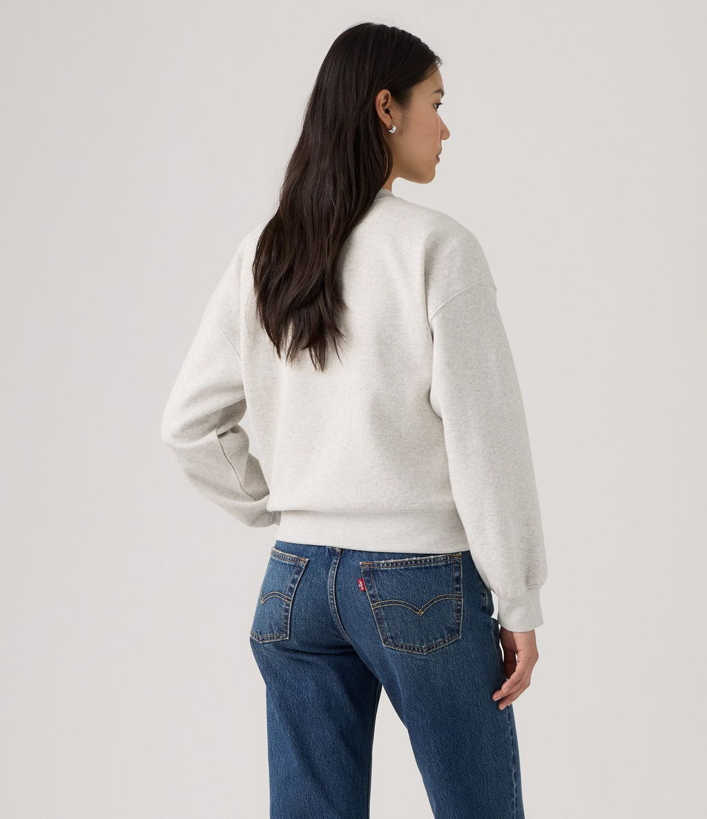 Levi's Everyday Crew Sweatshirt Gris Jaspeado - vista 3