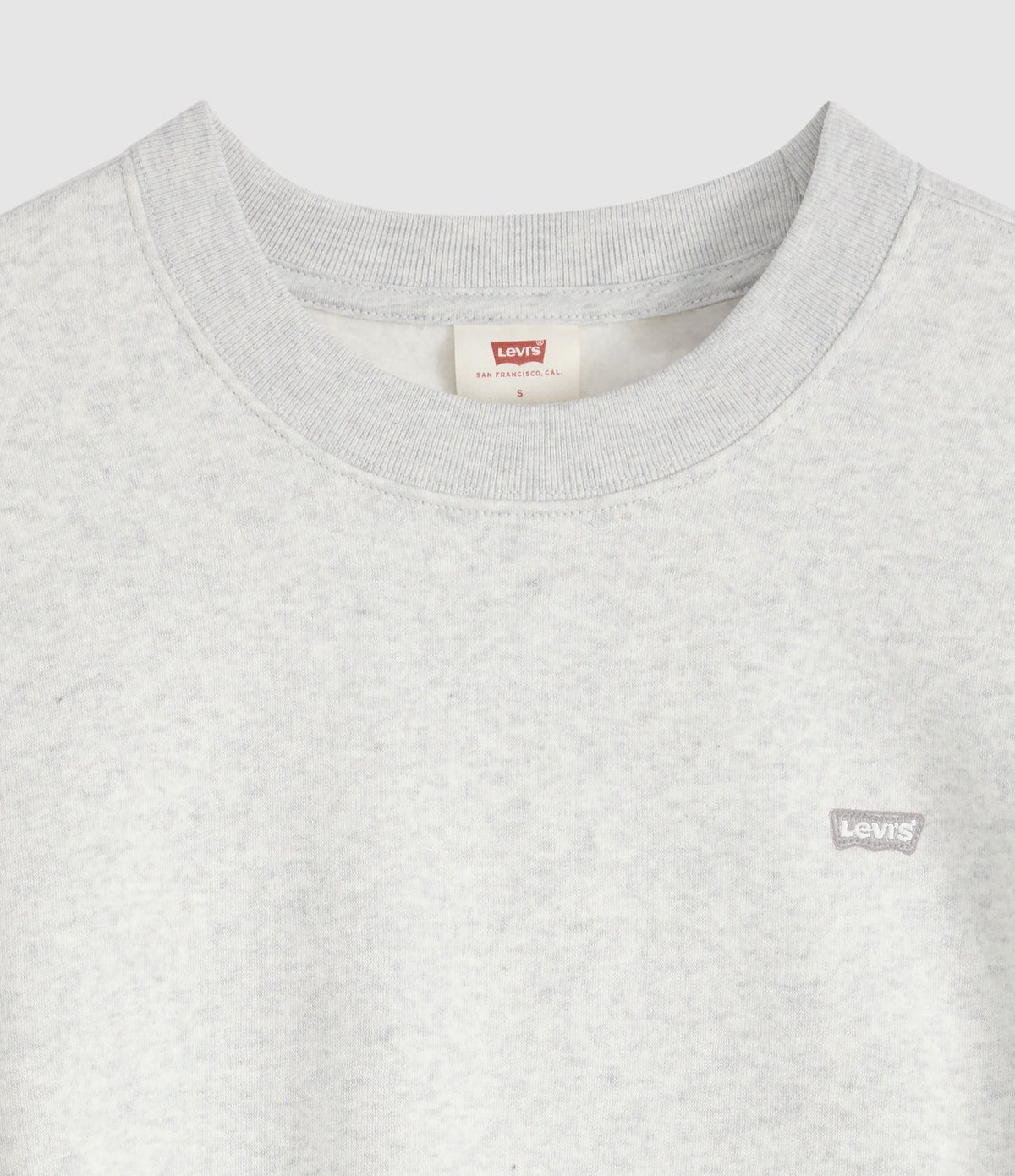 Levi's Everyday Crew Sweatshirt Gris Jaspeado - vista 6