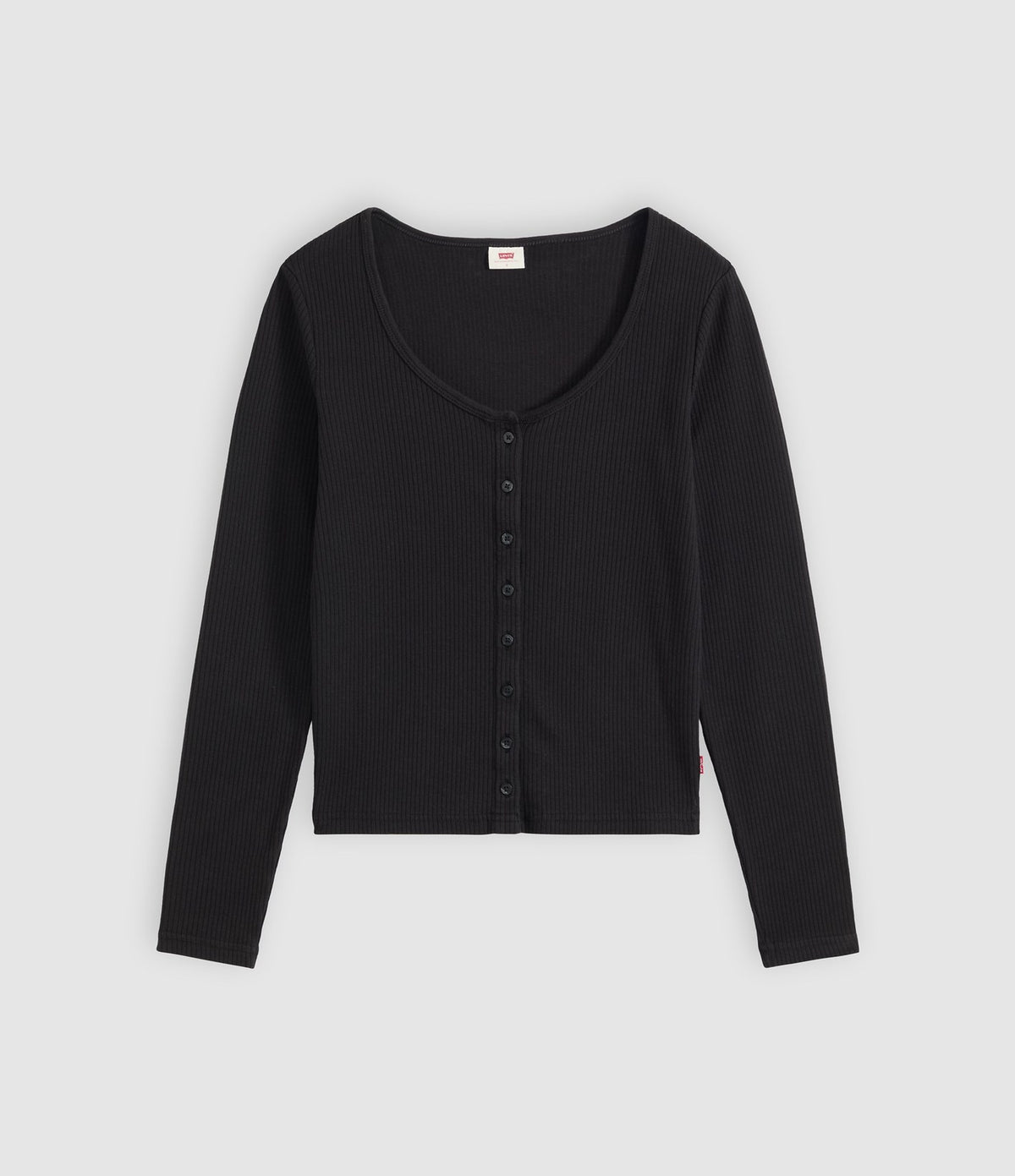 Levi's Austen Button Through LS Negro - vista 5