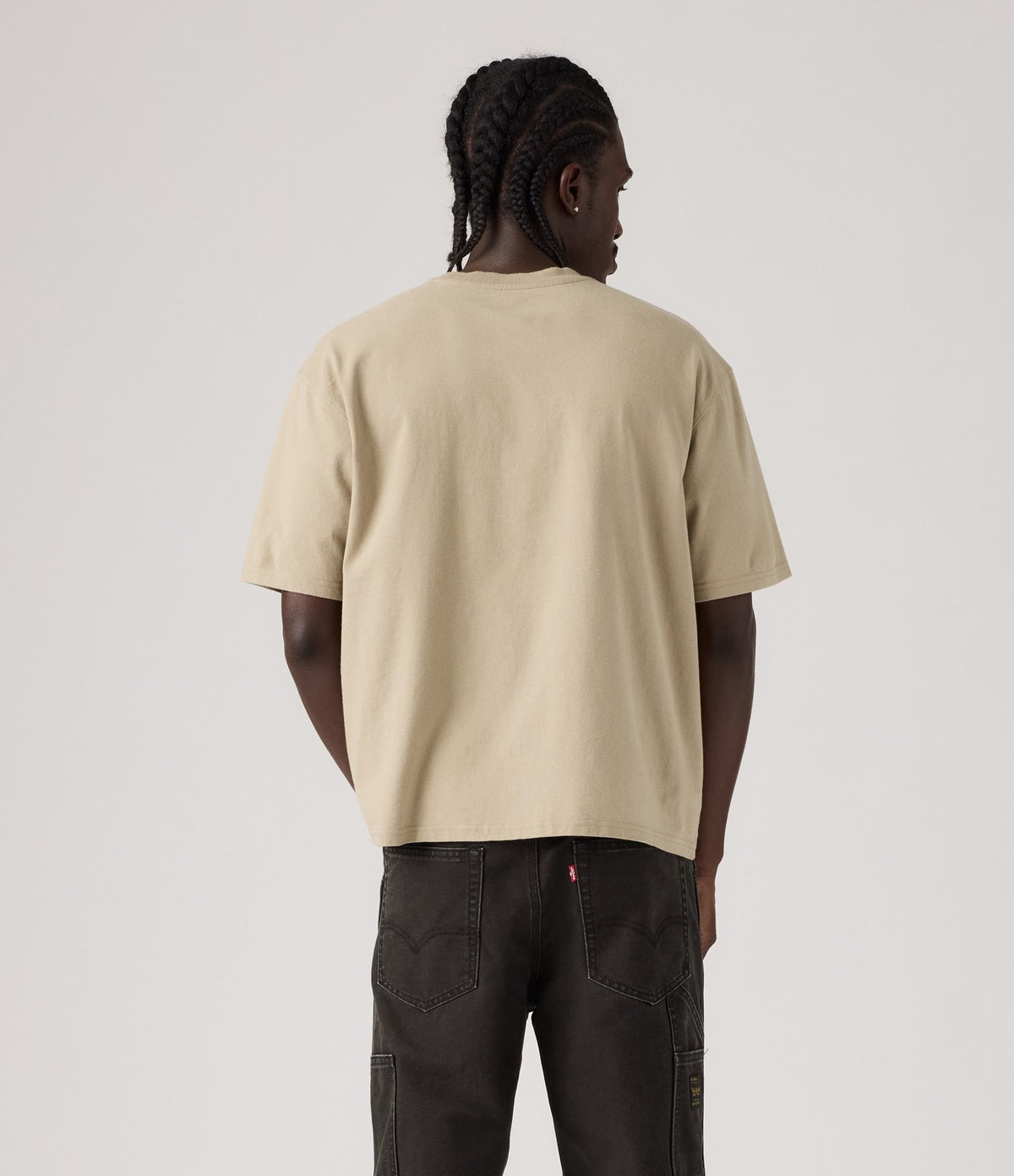 Levi's SS Workwear Pocket Tee Beige