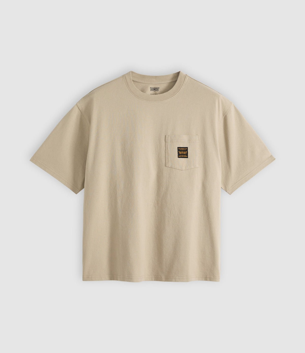 Levi's SS Workwear Pocket Tee Beige