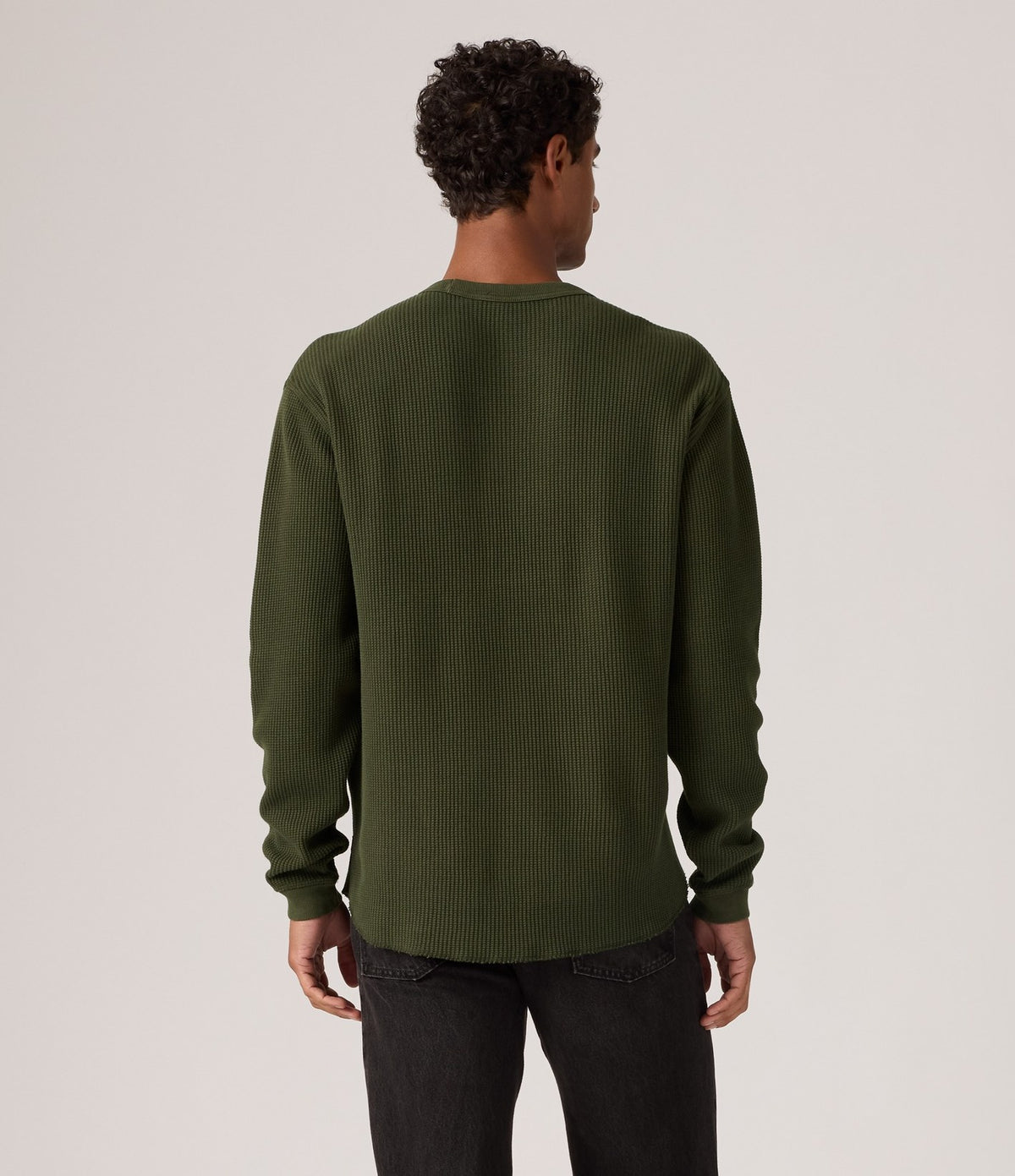 Levi's RT LS Relaxed Thermal Tee Vert Olive