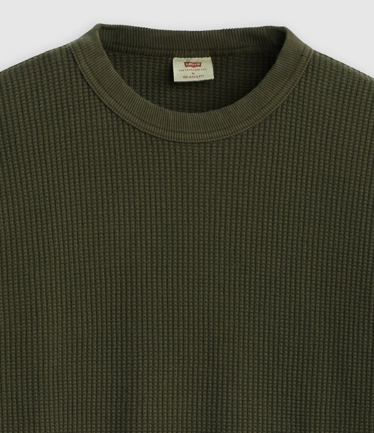 Levi's RT LS Relaxed Thermal Tee Vert Olive