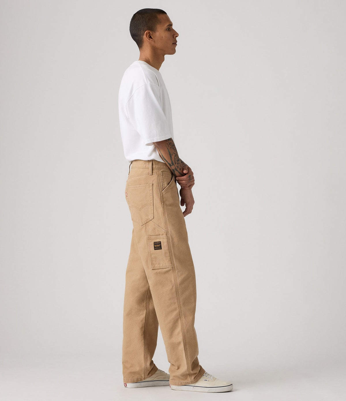 Levi's 568 Loose Straight Carpenter Beige