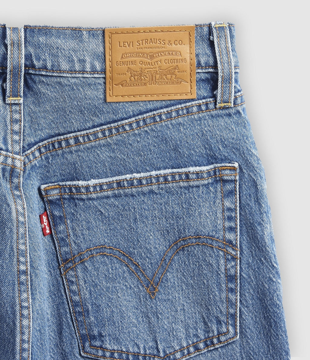 Levi's Ribcage Full Length Azul Medio - vista 9