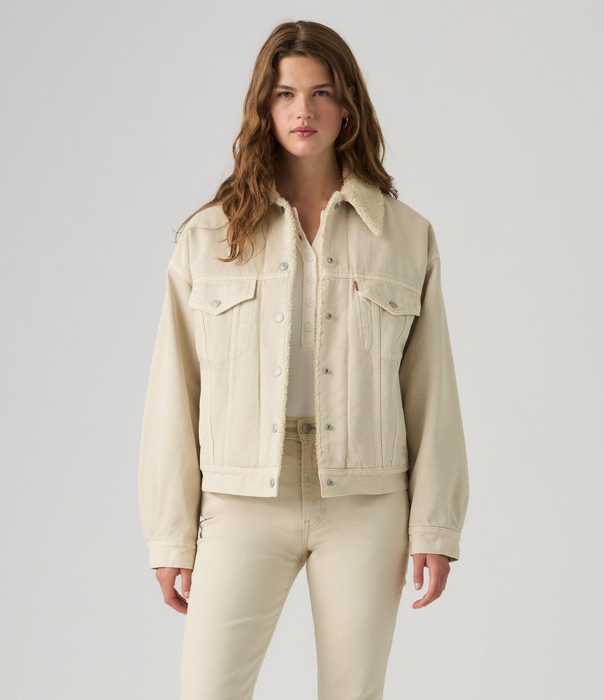 Levi's 90s Sherpa Trucker Crudo - vista 1