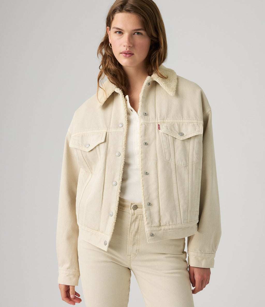 Levi's 90s Sherpa Trucker Crudo - vista 2