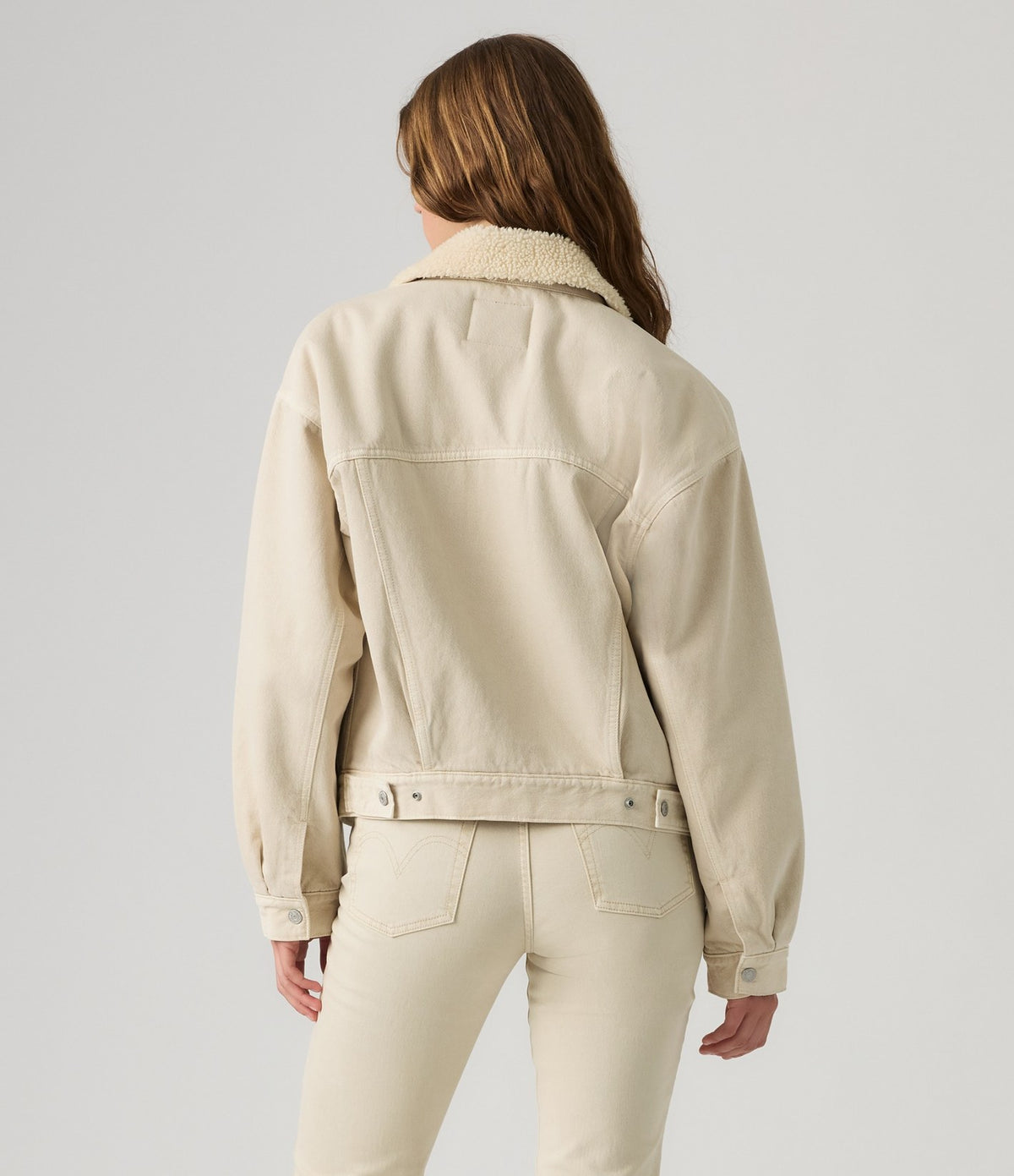 Levi's 90s Sherpa Trucker Crudo - vista 3