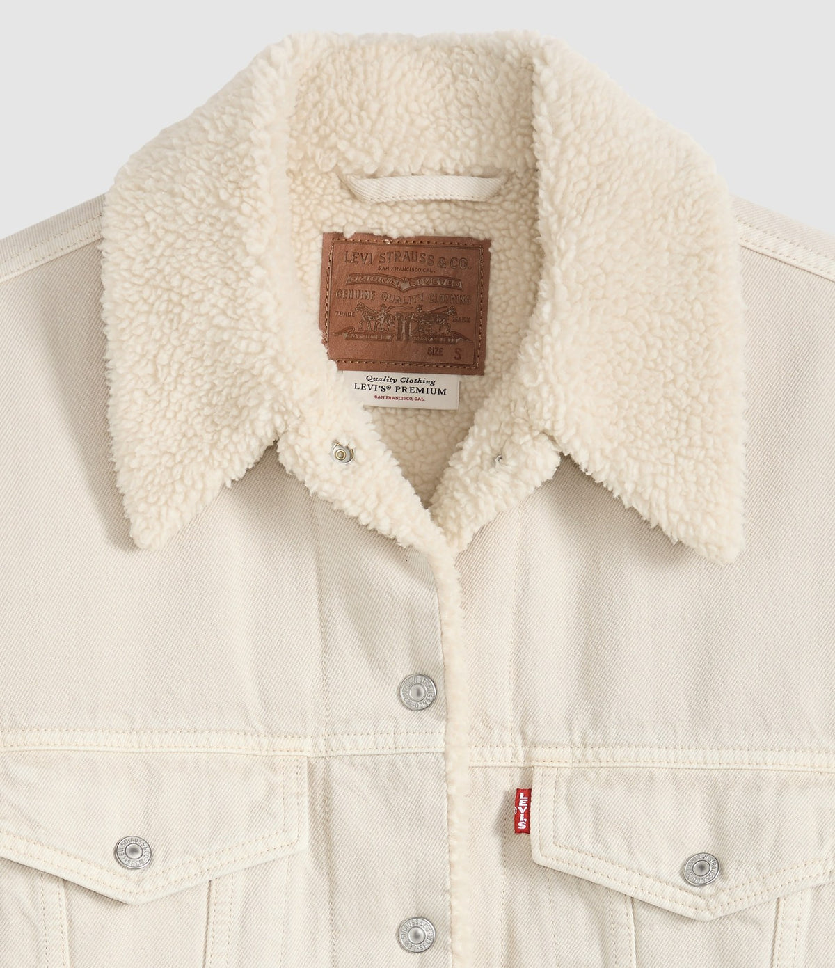 Levi's 90s Sherpa Trucker Crudo - vista 6