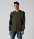 Levi's LS Authentic Tee Vert Olive