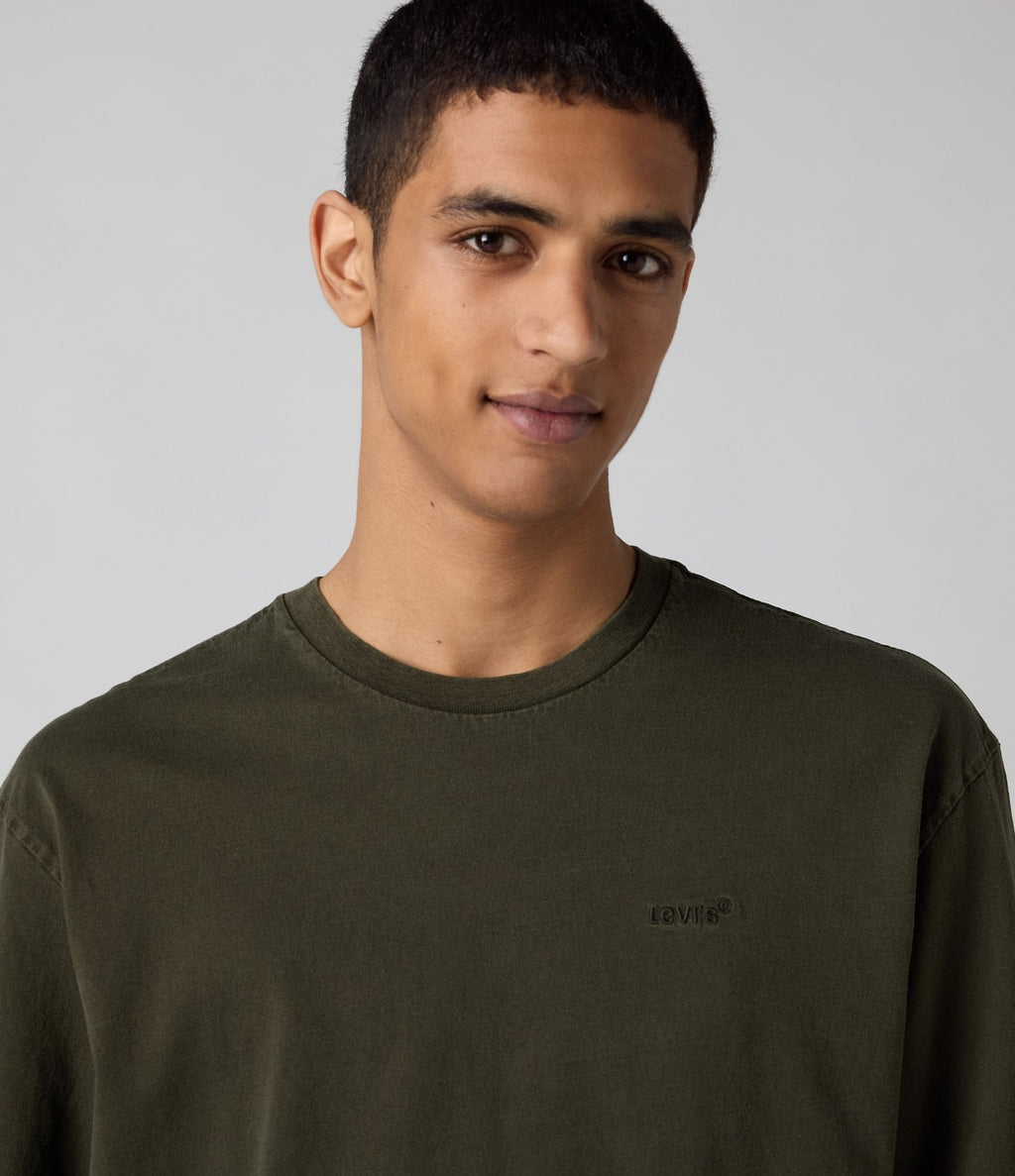 Levi's LS Authentic Tee Vert Olive