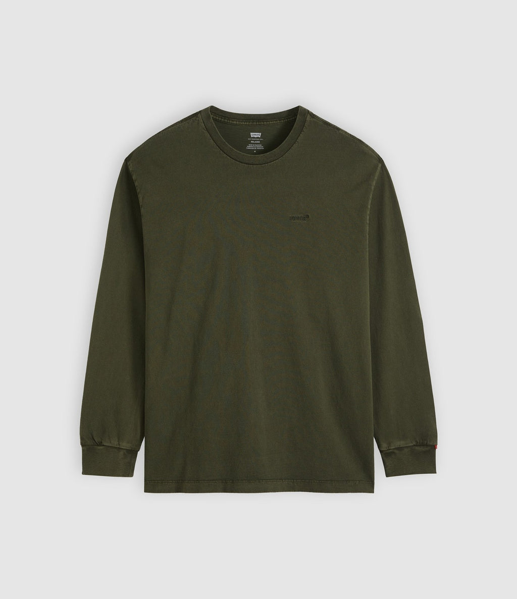 Levi's LS Authentic Tee Vert Olive