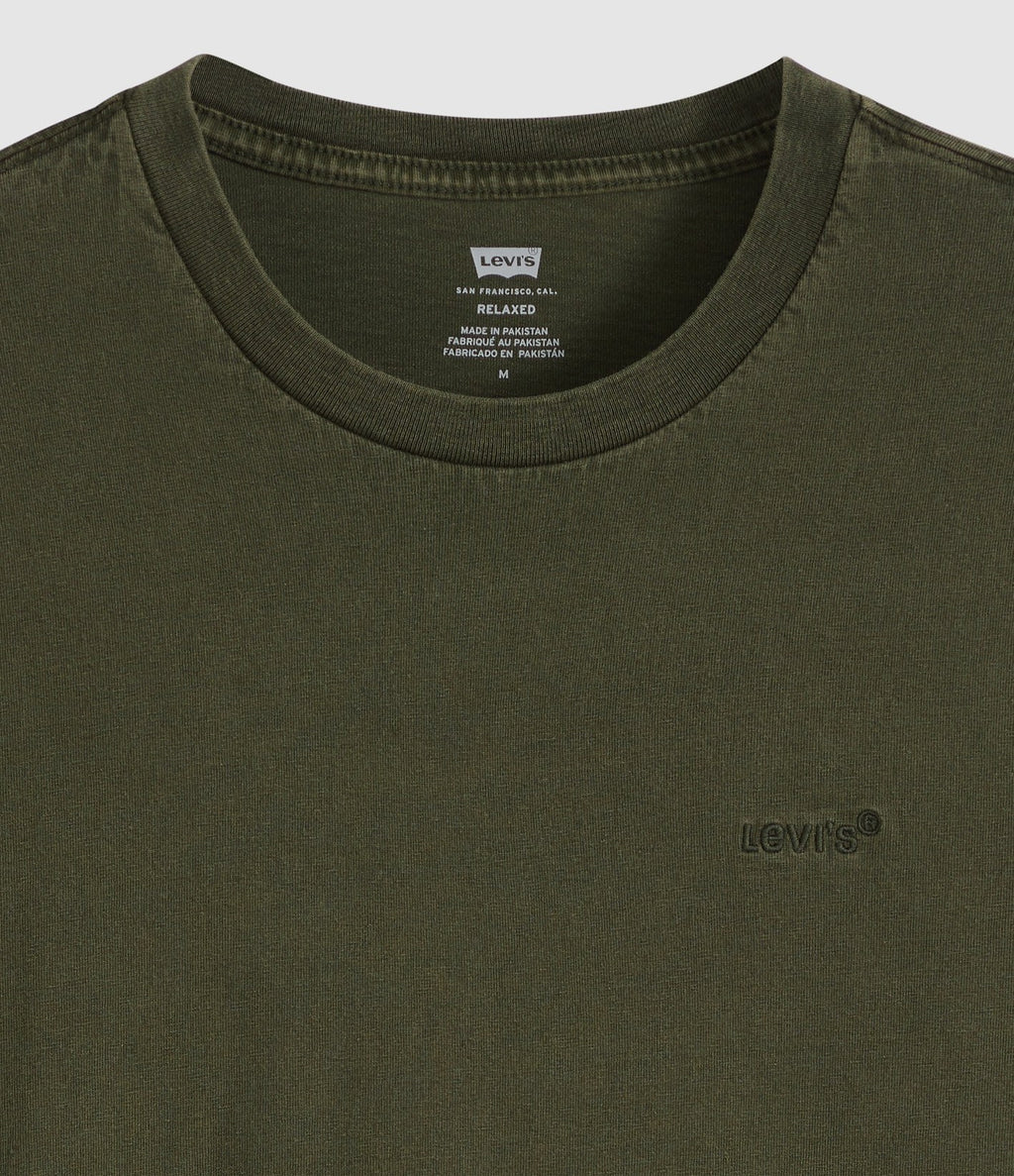 Levi's LS Authentic Tee Vert Olive