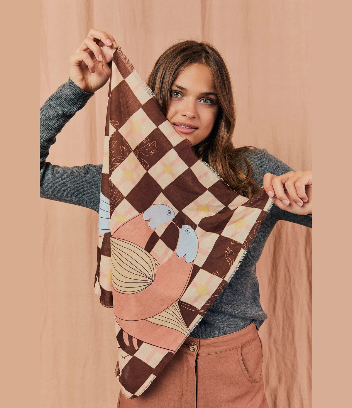 Maitane Bilbao Bandana Vogel Pana - vista 1