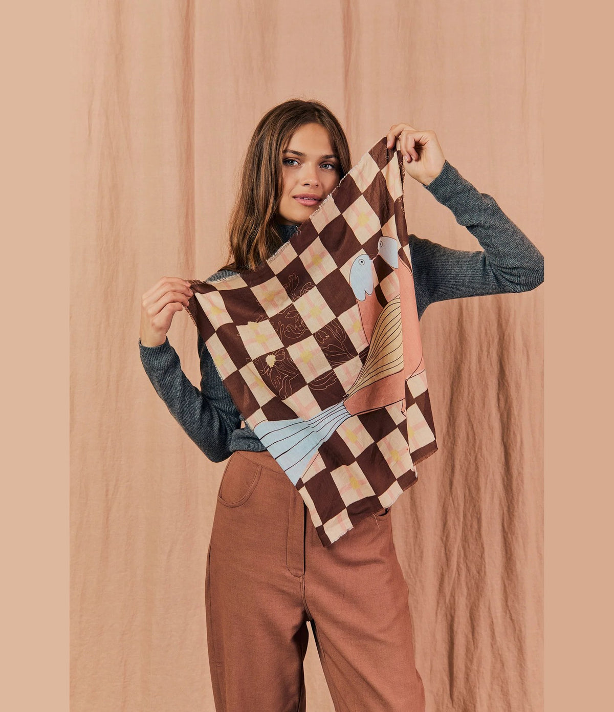 Maitane Bilbao Bandana Vogel Pana - vista 3